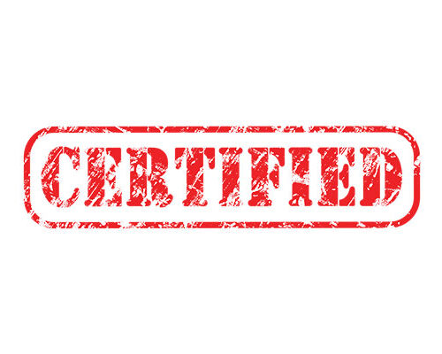 How important is certification for vibration analysis?