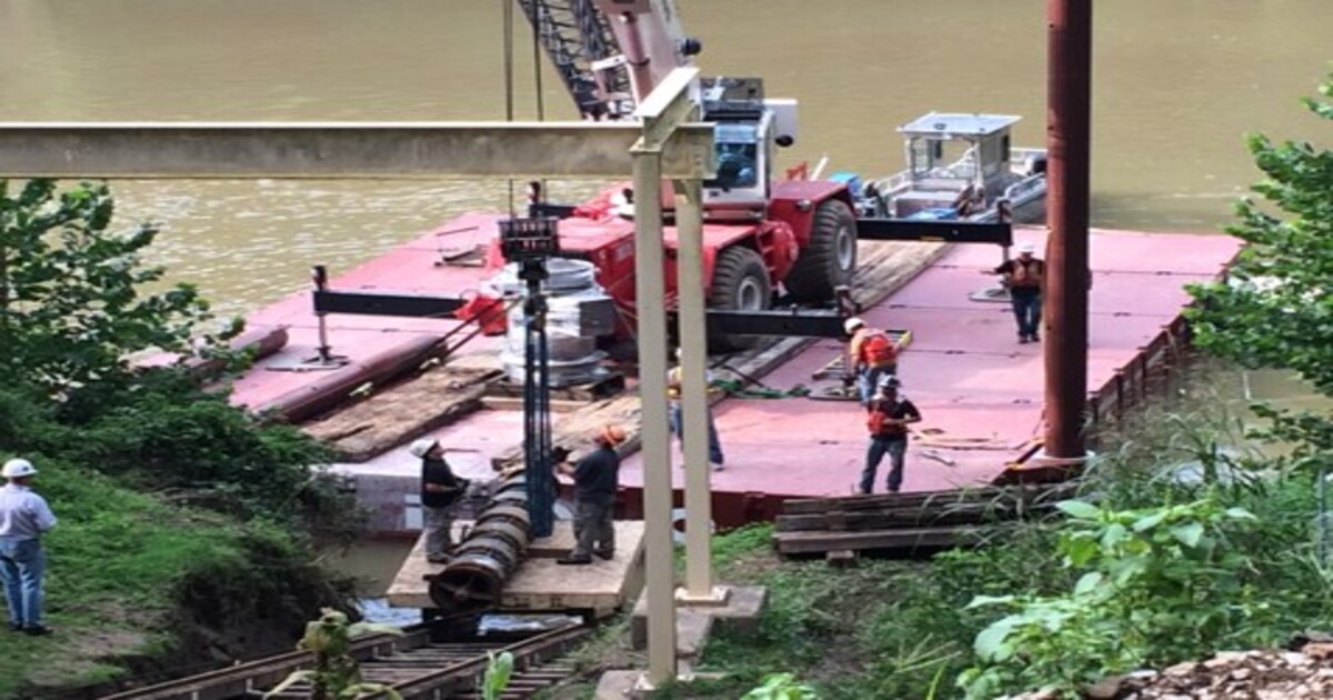 Where There’s a Barge, There’s a Way – A Case Study on Servicing Isolated Water Treatment Pumps