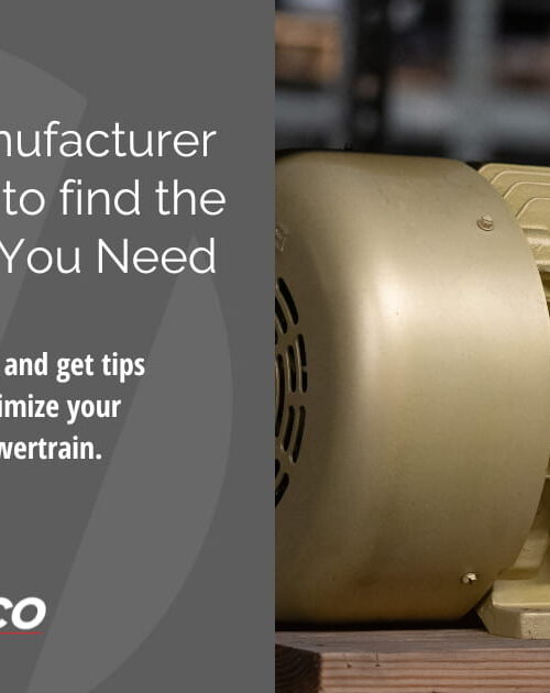Overcome Manufacturer Consolidations to find the Electric Motor You Need